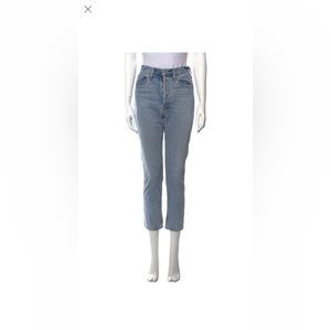 Agolde straight leg jeans